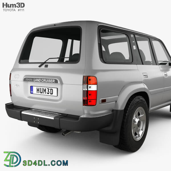 Hum3D Toyota Land Cruiser (J80) 1995