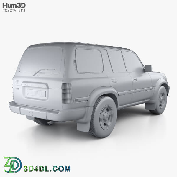 Hum3D Toyota Land Cruiser (J80) 1995