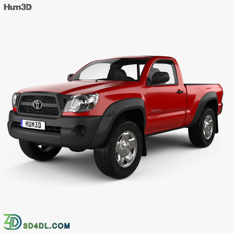 Hum3D Toyota Tacoma Regular Cab 2011