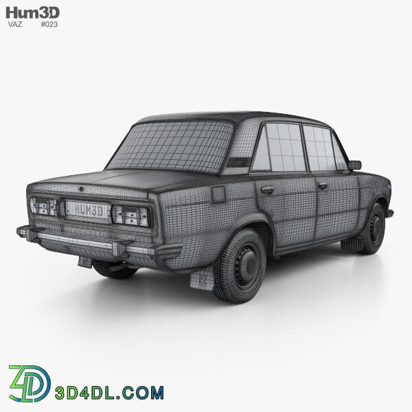 Hum3D VAZ Lada 2106 1976