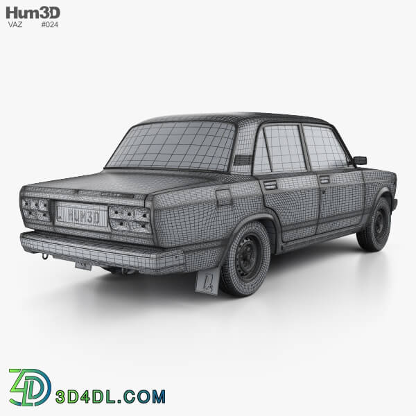 Hum3D VAZ Lada 2107 2006