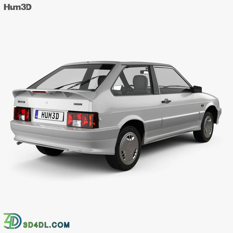 Hum3D VAZ Lada Samara (2113) hatchback 3 door 1997