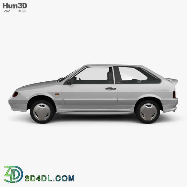 Hum3D VAZ Lada Samara (2113) hatchback 3 door 1997