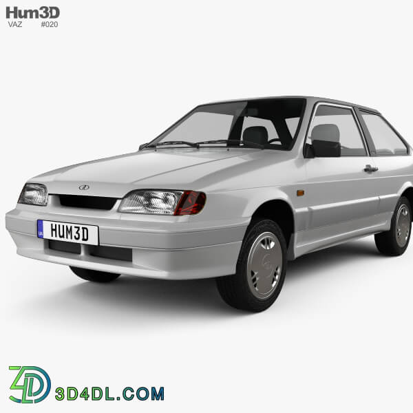 Hum3D VAZ Lada Samara (2113) hatchback 3 door 1997