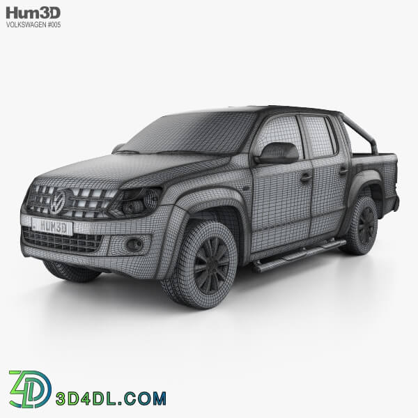 Hum3D Volkswagen Amarok Crew Cab 2010