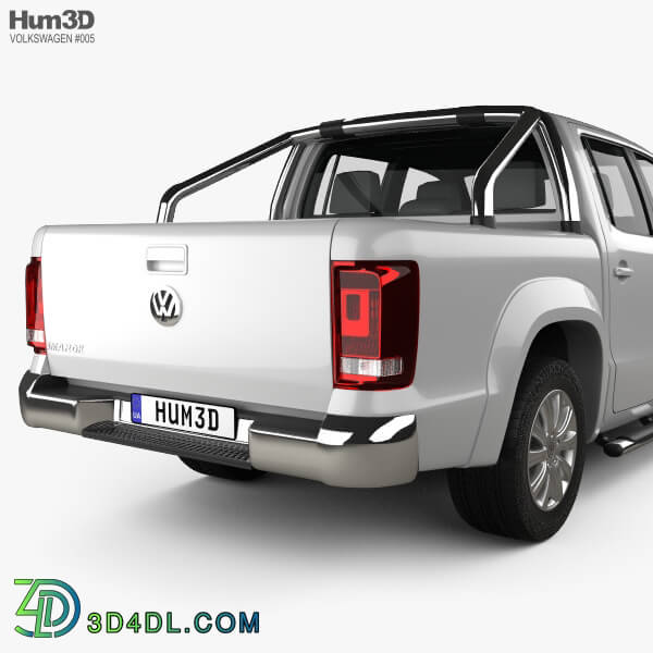 Hum3D Volkswagen Amarok Crew Cab 2010