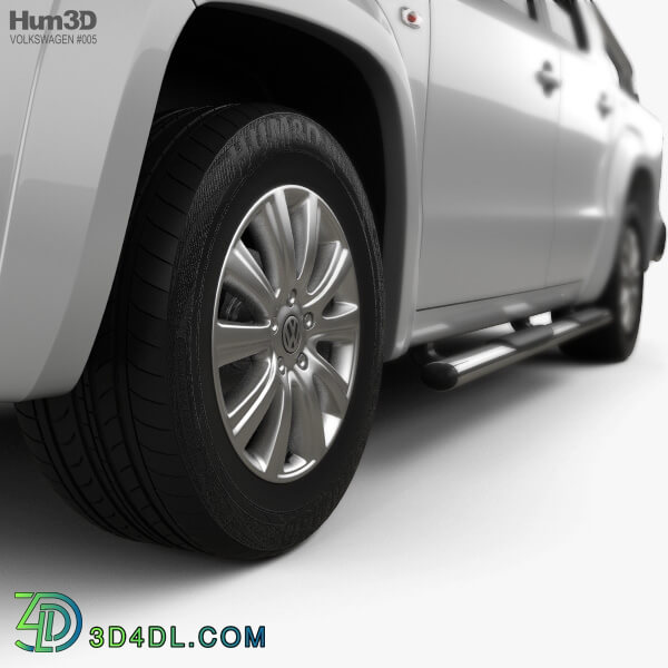 Hum3D Volkswagen Amarok Crew Cab 2010