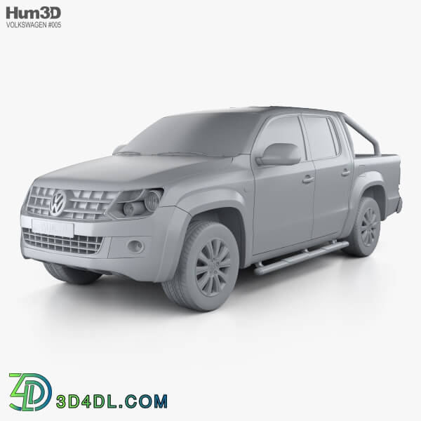 Hum3D Volkswagen Amarok Crew Cab 2010