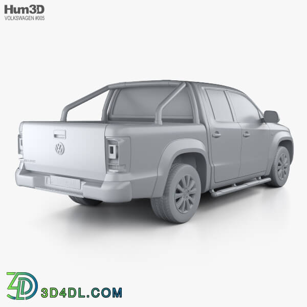 Hum3D Volkswagen Amarok Crew Cab 2010