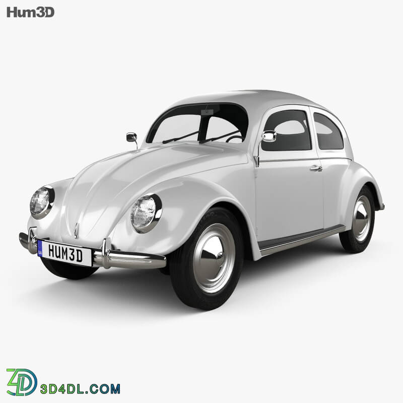 Hum3D Volkswagen Beetle 1949