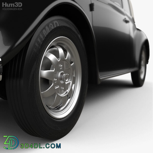 Hum3D Volkswagen Beetle convertible 1975