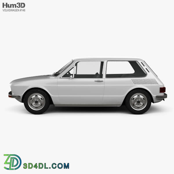 Hum3D Volkswagen Brasilia 1973