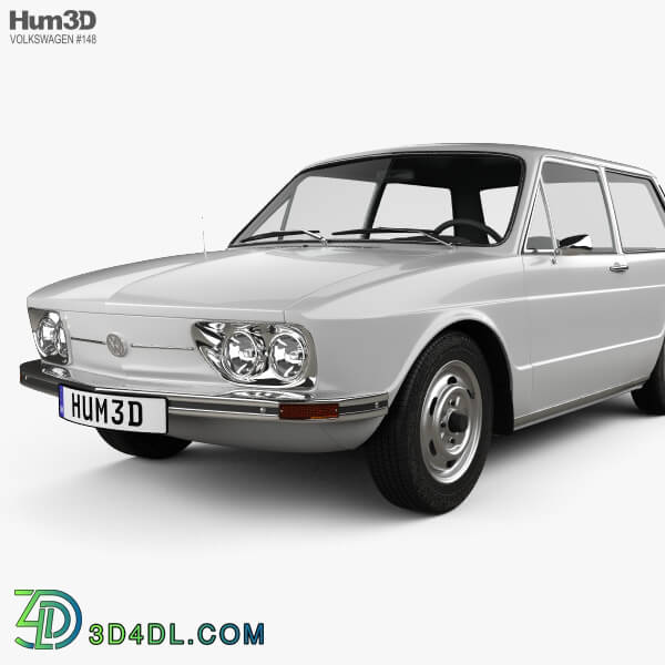 Hum3D Volkswagen Brasilia 1973