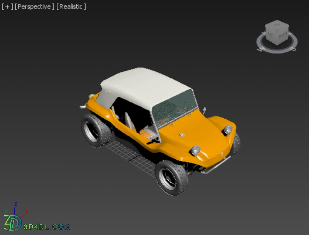 Hum3D Volkswagen Buggy Meyers Manx 1965