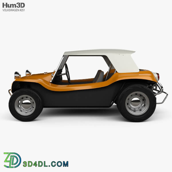 Hum3D Volkswagen Buggy Meyers Manx 1965