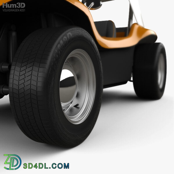 Hum3D Volkswagen Buggy Meyers Manx 1965