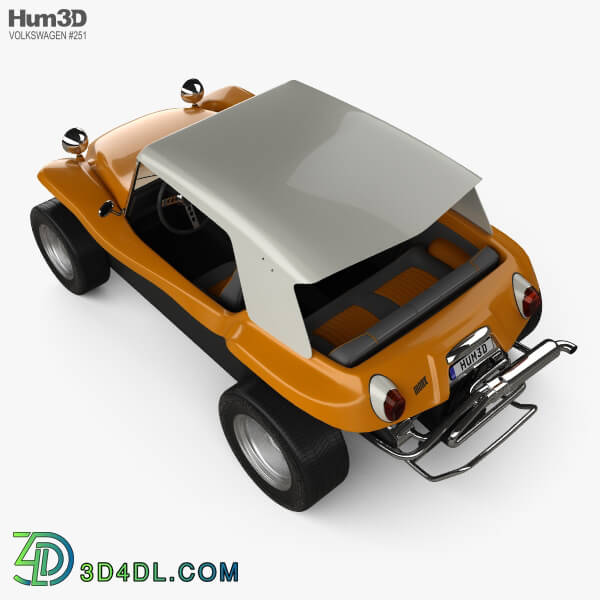 Hum3D Volkswagen Buggy Meyers Manx 1965