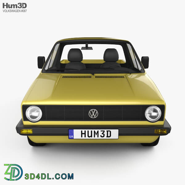 Hum3D Volkswagen Caddy (Type 14) 1982