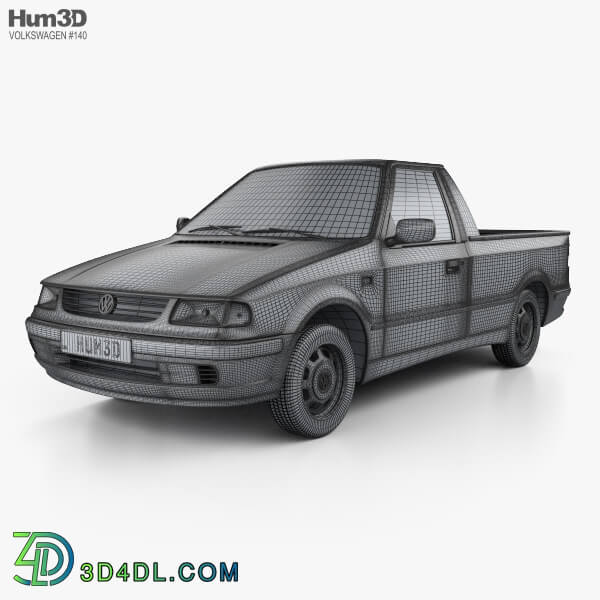 Hum3D Volkswagen Caddy 1995