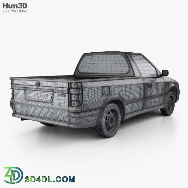 Hum3D Volkswagen Caddy 1995