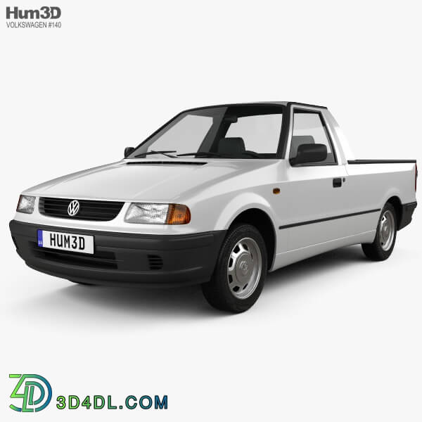 Hum3D Volkswagen Caddy 1995