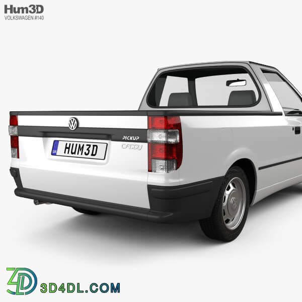 Hum3D Volkswagen Caddy 1995