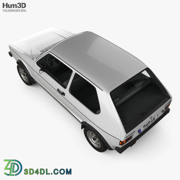 Hum3D Volkswagen Golf GTI 1975