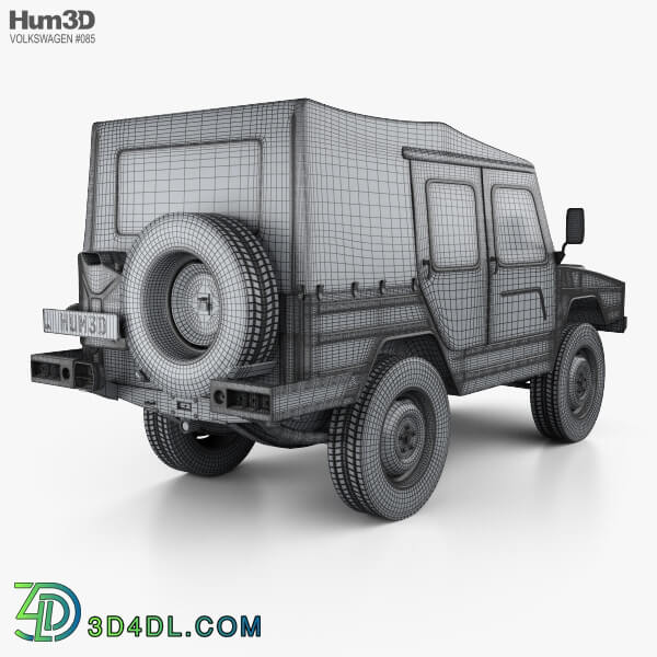 Hum3D Volkswagen Iltis 1978