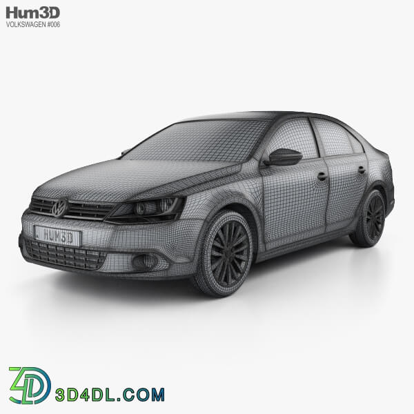 Hum3D Volkswagen Jetta (Sagitar) 2011