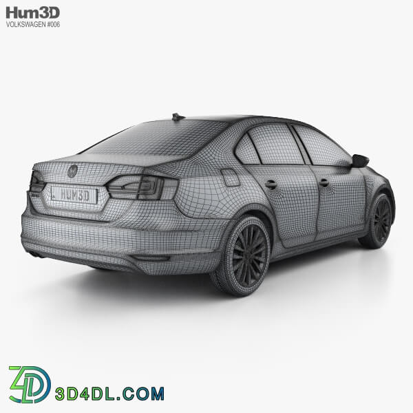 Hum3D Volkswagen Jetta (Sagitar) 2011