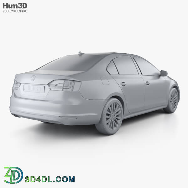 Hum3D Volkswagen Jetta (Sagitar) 2011