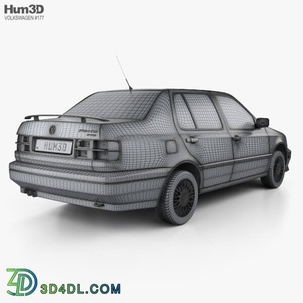 Hum3D Volkswagen Jetta 1992