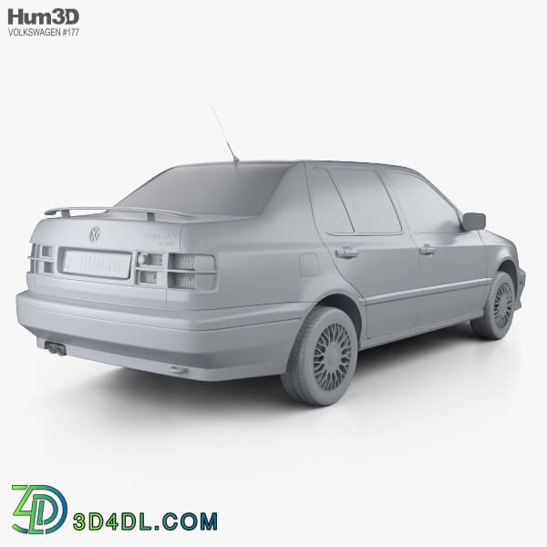 Hum3D Volkswagen Jetta 1992