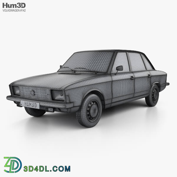 Hum3D Volkswagen K70 1971