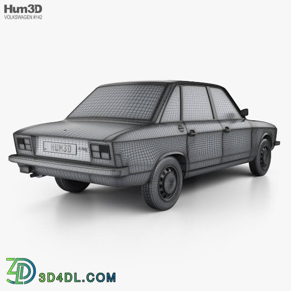 Hum3D Volkswagen K70 1971