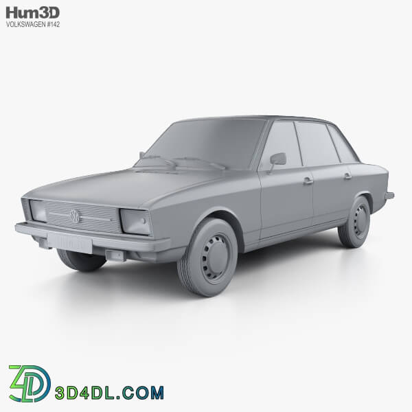 Hum3D Volkswagen K70 1971