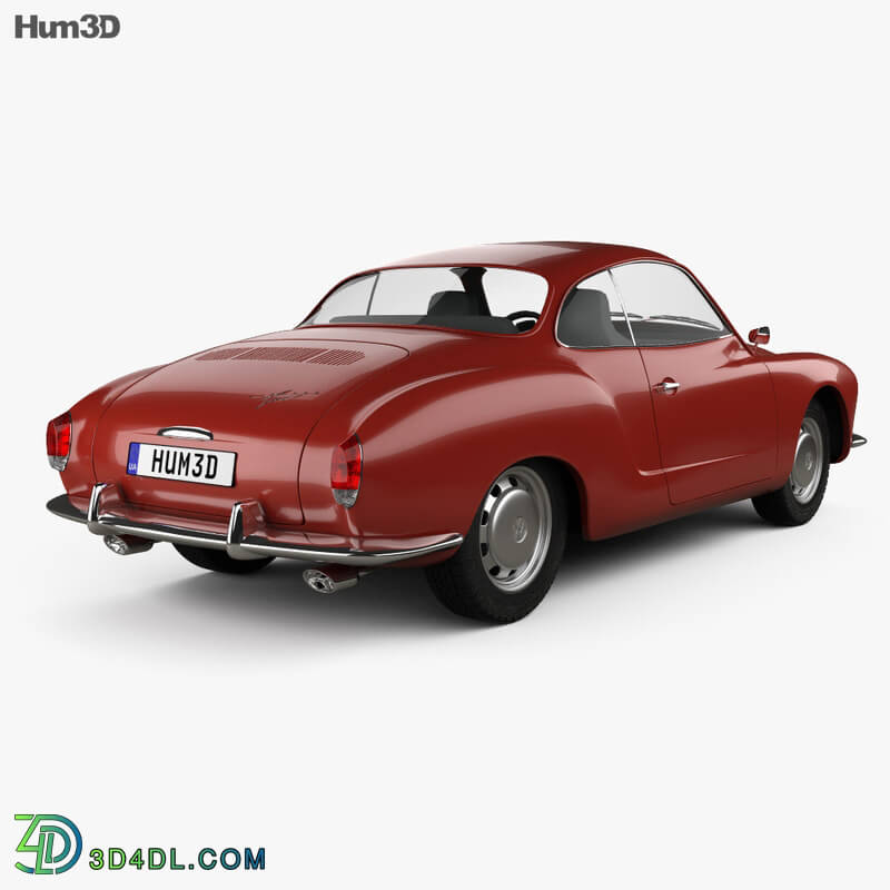 Hum3D Volkswagen Karmann Ghia 1955