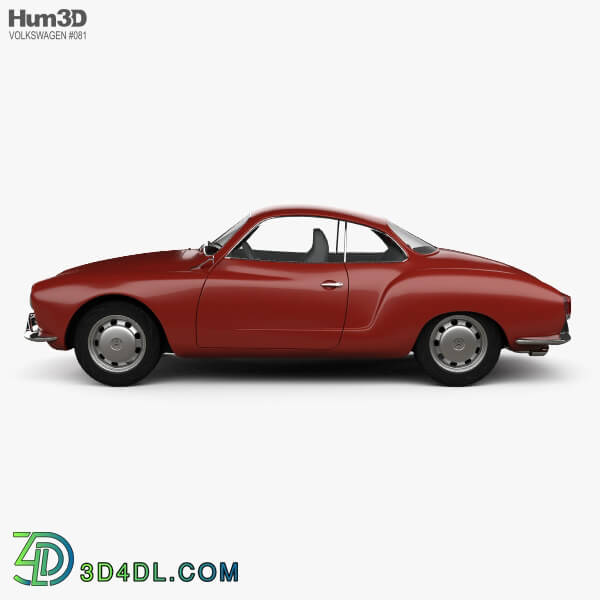 Hum3D Volkswagen Karmann Ghia 1955