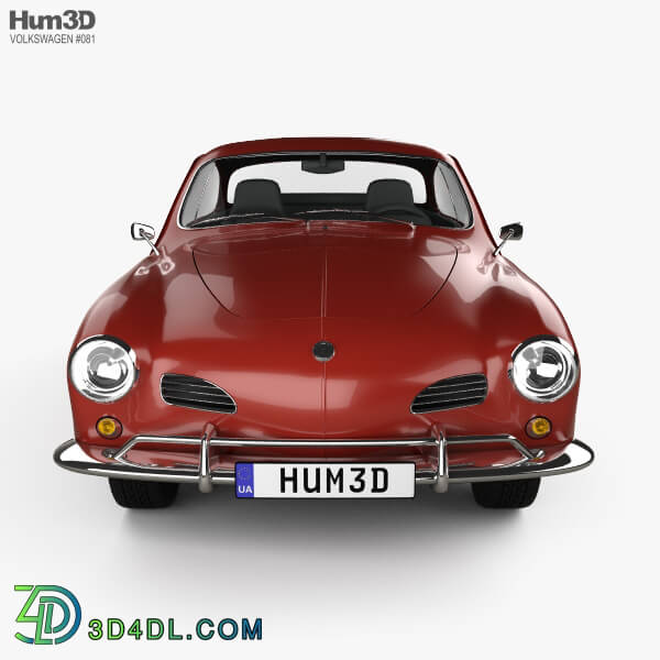 Hum3D Volkswagen Karmann Ghia 1955