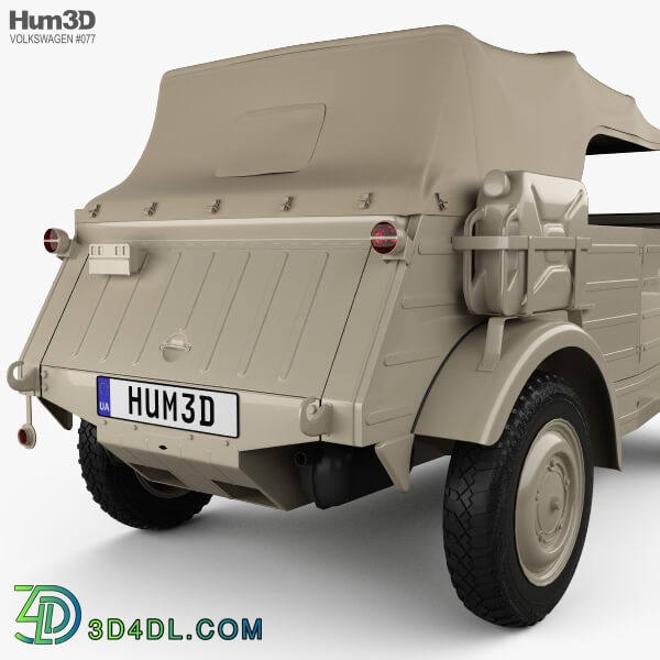 Hum3D Volkswagen Kubelwagen 1945