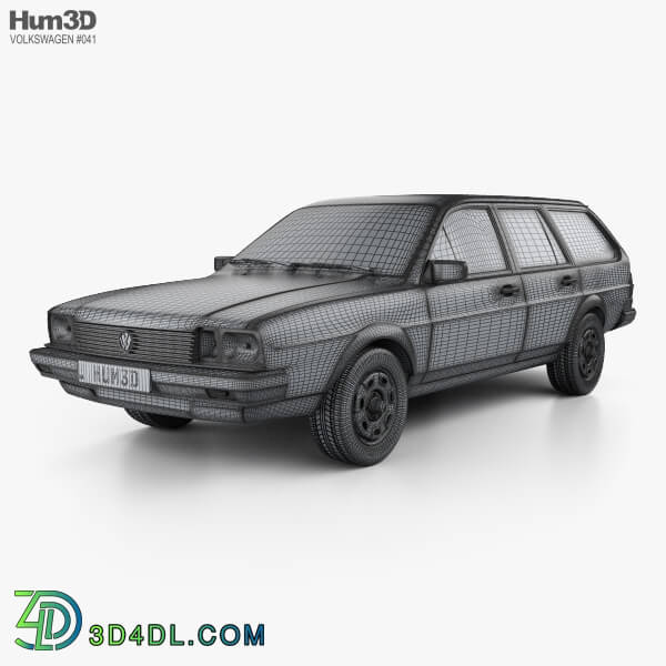 Hum3D Volkswagen Passat (B2) variant 1981