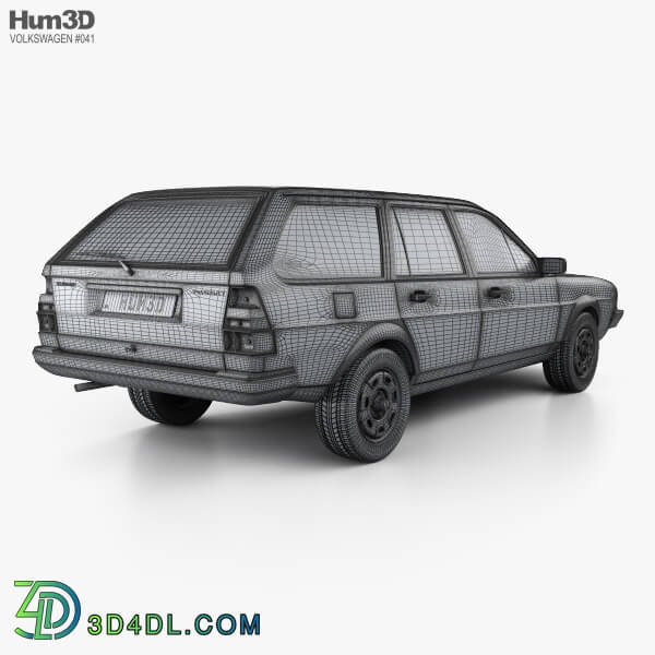 Hum3D Volkswagen Passat (B2) variant 1981