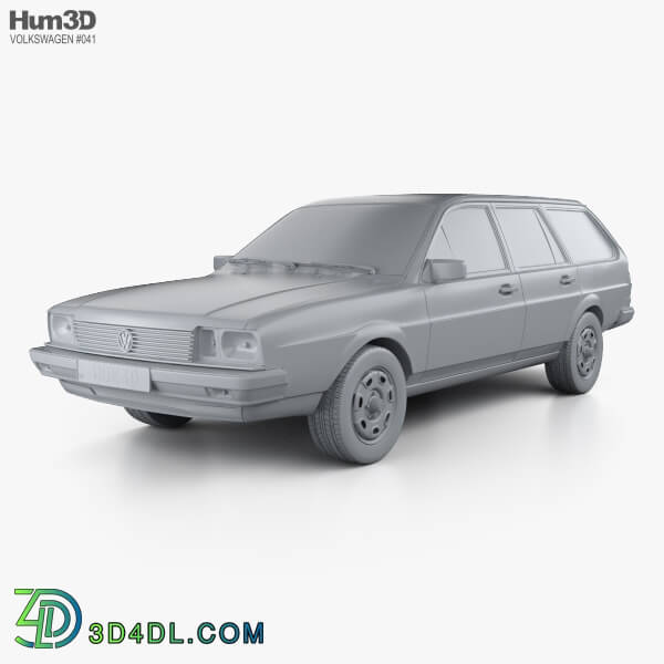 Hum3D Volkswagen Passat (B2) variant 1981