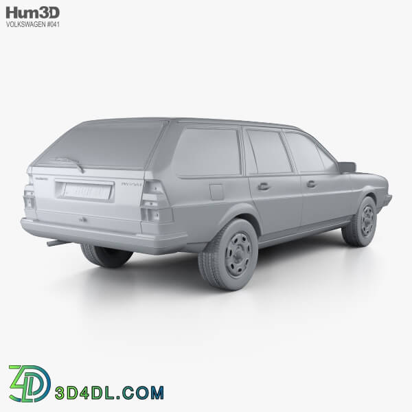 Hum3D Volkswagen Passat (B2) variant 1981