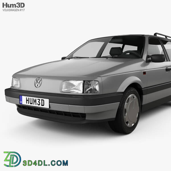 Hum3D Volkswagen Passat (B3) variant 1988