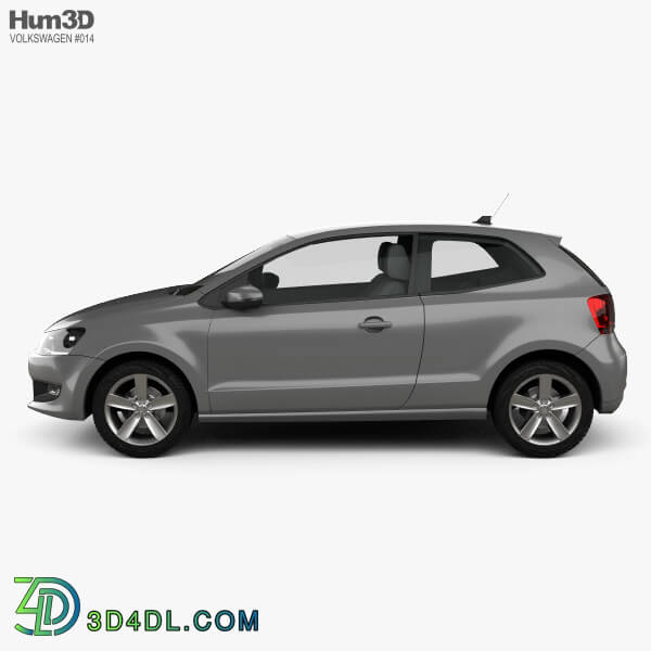 Hum3D Volkswagen Polo 3 door 2010