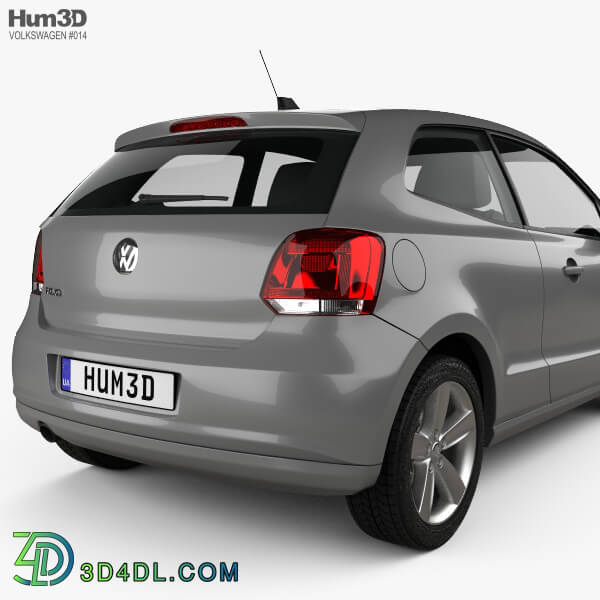 Hum3D Volkswagen Polo 3 door 2010