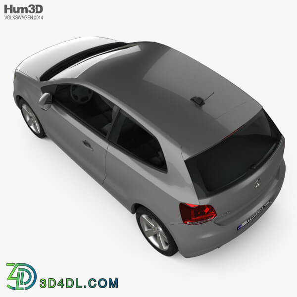 Hum3D Volkswagen Polo 3 door 2010