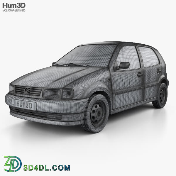 Hum3D Volkswagen Polo 5 door 1994