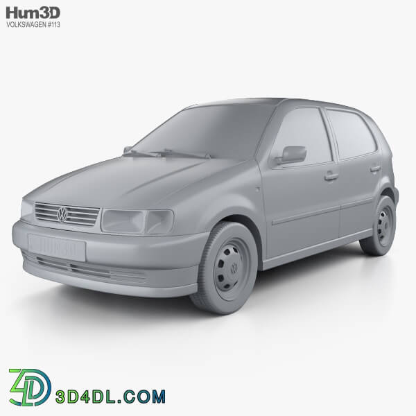 Hum3D Volkswagen Polo 5 door 1994